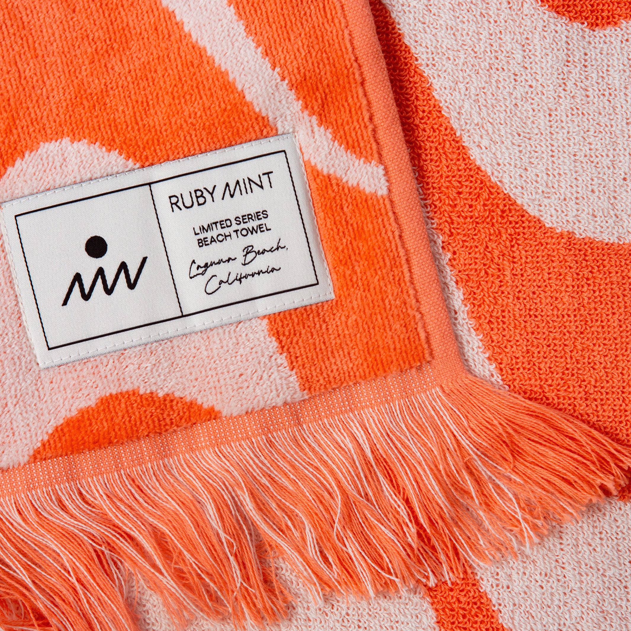 Luxury Beach Towels in Laguna Beach | Ruby Mint