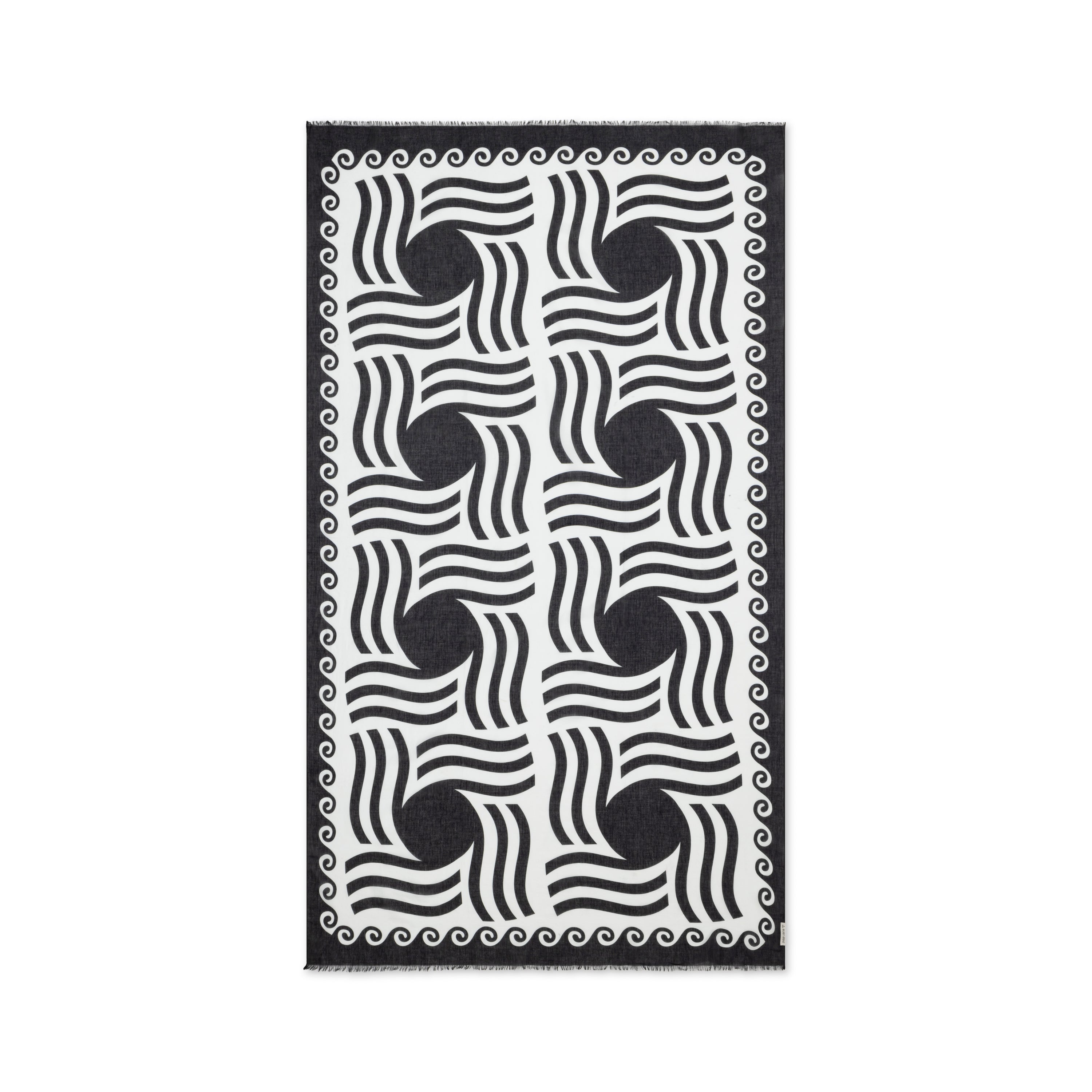 Mykonos Pareo - Midnight Swim Sun Pattern – Ruby Mint