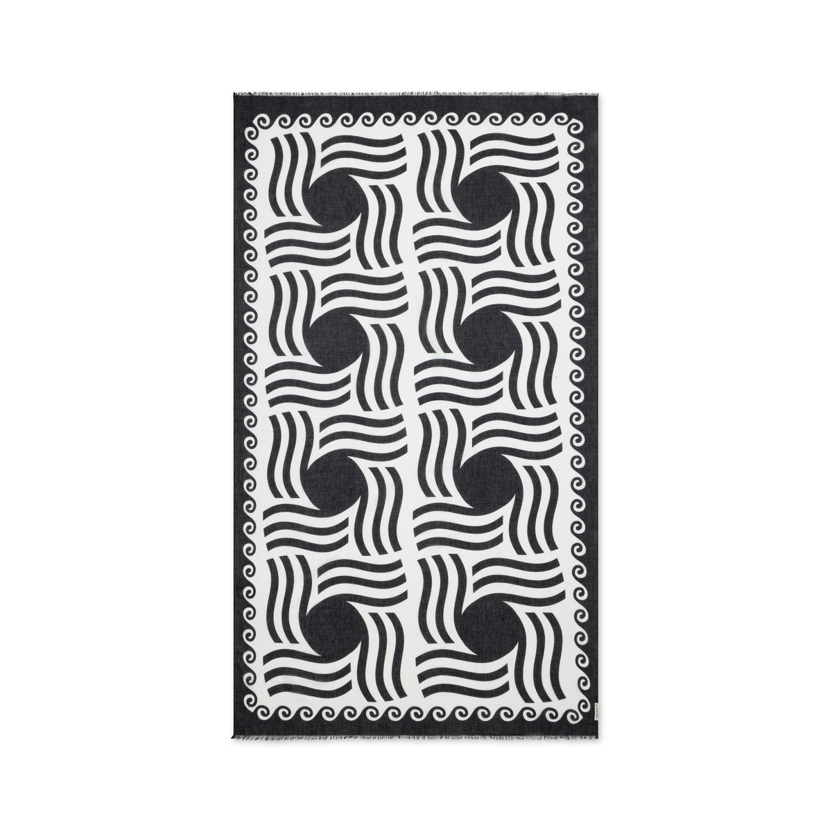 Mykonos Pareo - Midnight Swim Sun Pattern